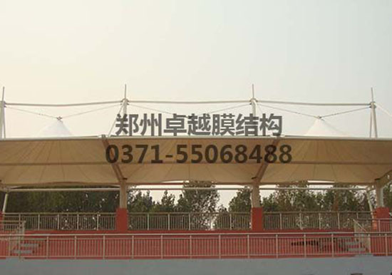 石家莊<font color='red'>膜結(jié)構(gòu)看臺(tái)</font>/舞臺(tái)【石家莊人民醫(yī)學(xué)高等?？茖W(xué)校等】工程設(shè)計(jì)施工案例